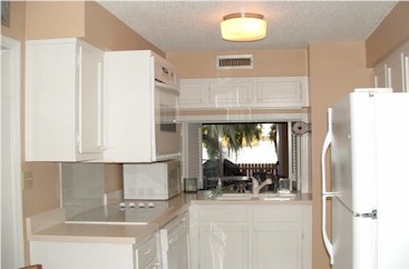 Kitchen with new appliances